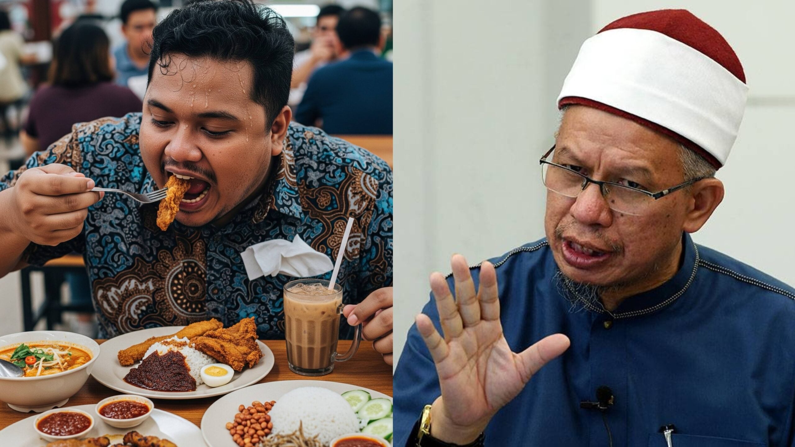 Badan Gemuk Bukan Sekadar Isu Rupa, Dr. Zulkifli Kongsi Teguran Islam Tentang Makan Berlebihan, Nafsu & Gaya Hidup