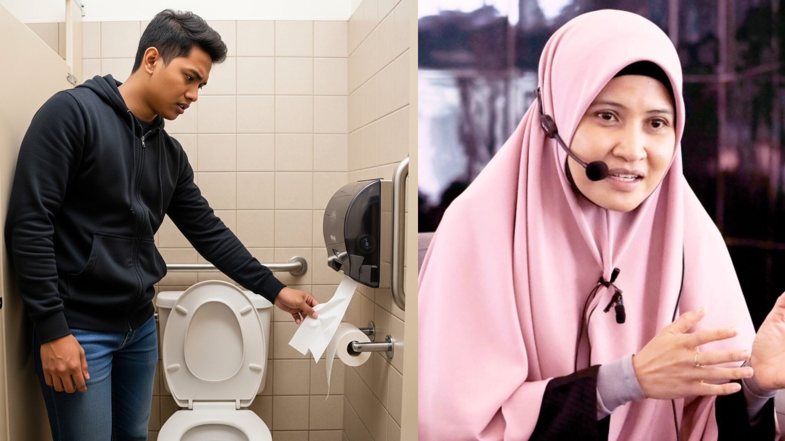 Ustazah Asma’ Kongsi 3 Syarat Sah Istinjak Guna Tisu Tanpa Air Ikut Mazhab Syafie Buat Pelancong Muslim