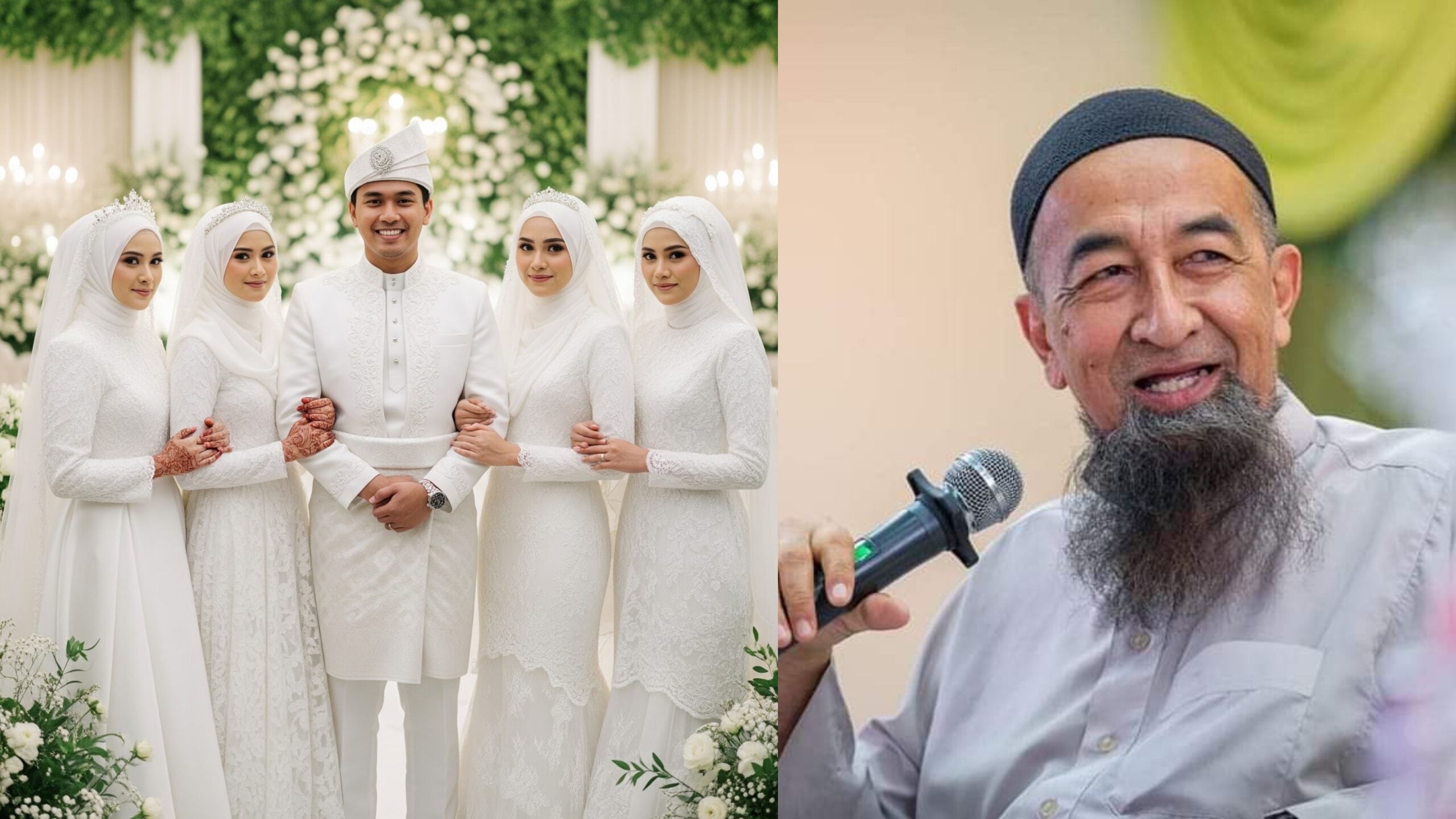 “Sah Jika Ikut Syarat Tapi Ramai Salah Faham” – Ustaz Azhar Jelaskan Hukum Kahwin Empat Sekali Gus Dalam Islam