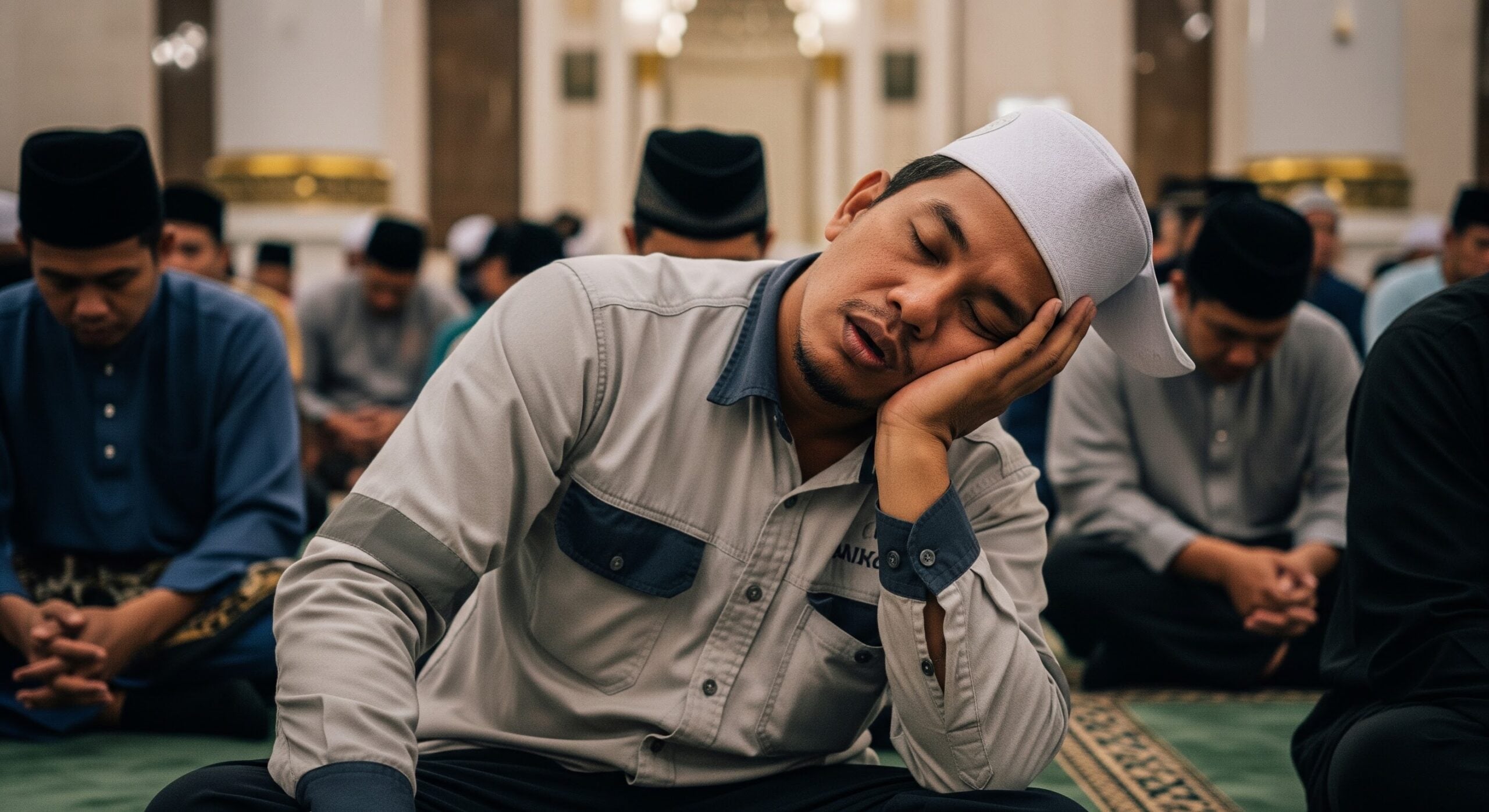 Ramai Tak Sedar, Tidur Sewaktu Khutbah Boleh Hilangkan Fadhilat Jumaat & Menjadikan Ibadah Lagha