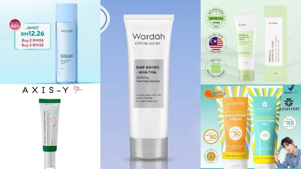 5 Jenis Produk ‘Skincare’ Murah & Mesra Wuduk Bawah RM50, Pilihan Terbaik Untuk Muslimah
