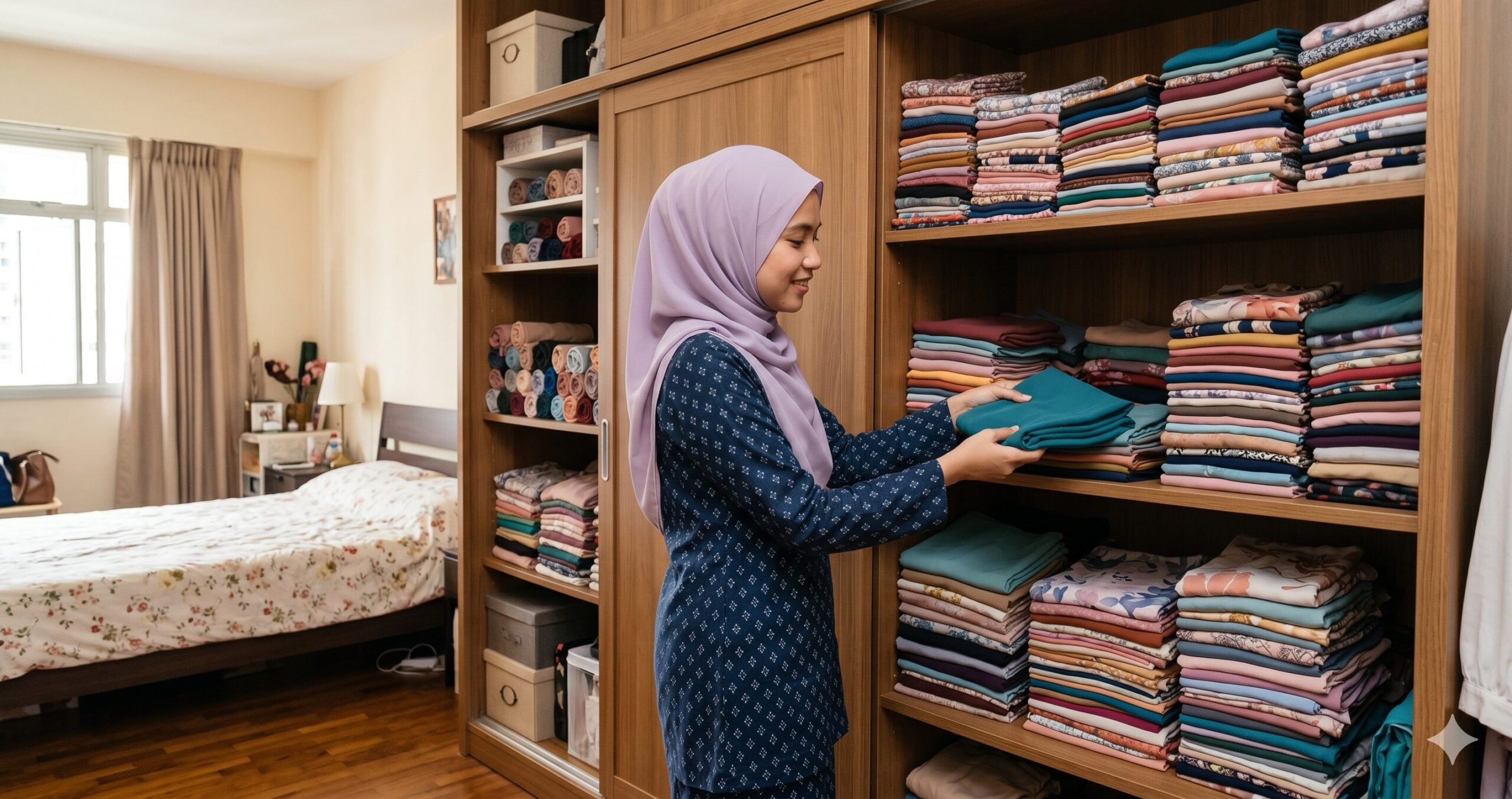 Pakaian & Tudung Isteri Yang Sudah Meninggal Dunia Tak Boleh Disedekah Sesuka Hati, Automatik Jadi Harta Pusaka