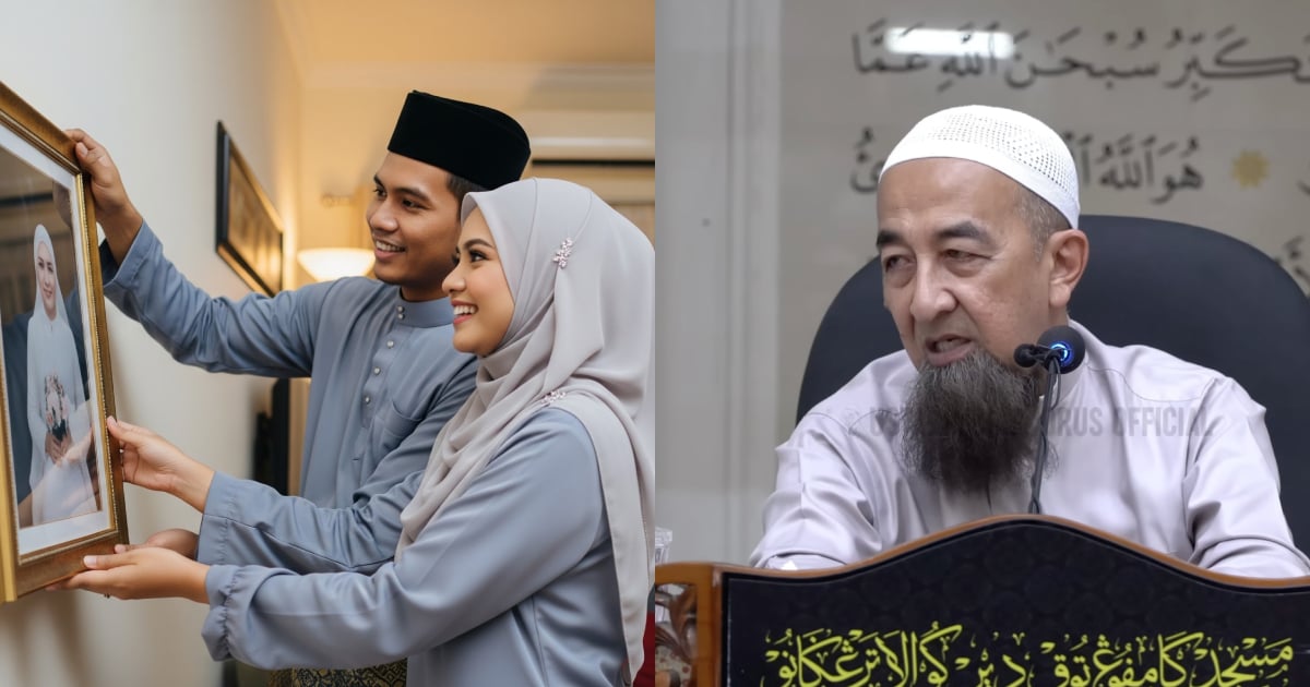 Ramai Gantung Gambar Kahwin Di Dinding Rumah, Boleh Ke? UAI Jelaskan Hukum Sebenar Menurut Islam