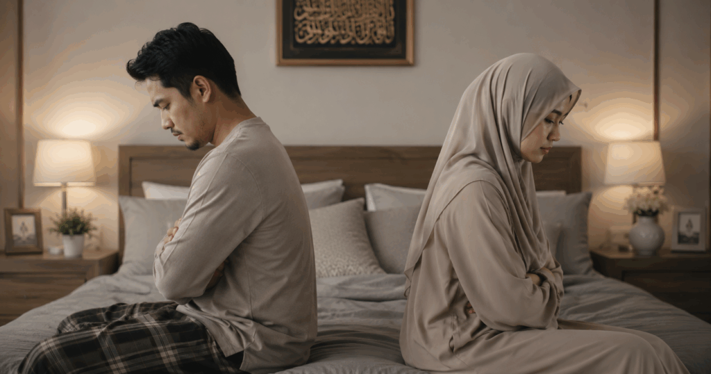 Boleh Ke ‘Bersama’ Suami Selepas Darah Haid Kering Tapi Belum Mandi Wajib? Ini Hukum Yang Ramai Suami Isteri Keliru