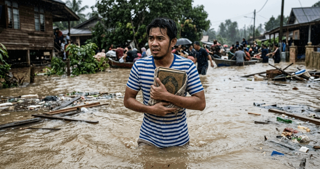 Ketika Banjir & Kebakaran, Boleh Ke Pegang Al-Quran Tanpa Wuduk? Ini Penjelasan Ustaz Azhar Idrus