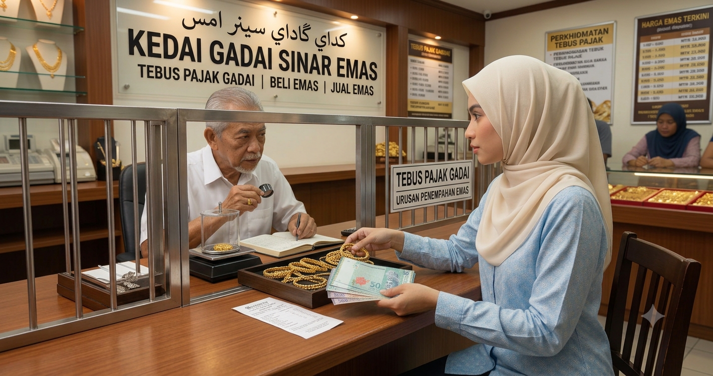 Keluar Duit Tebus Emas Gadai Orang Lain, Automatik Jadi Hak Kita? Ini Penjelasan Hukum & Solusi Sah Syarak