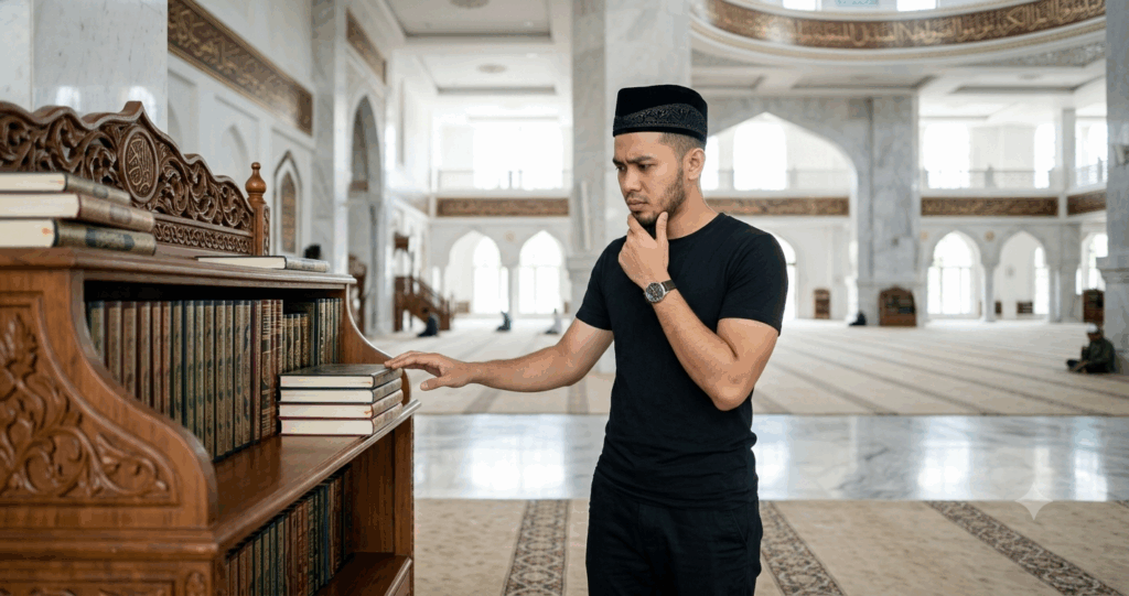 pegang al-Quran tanpa wuduk