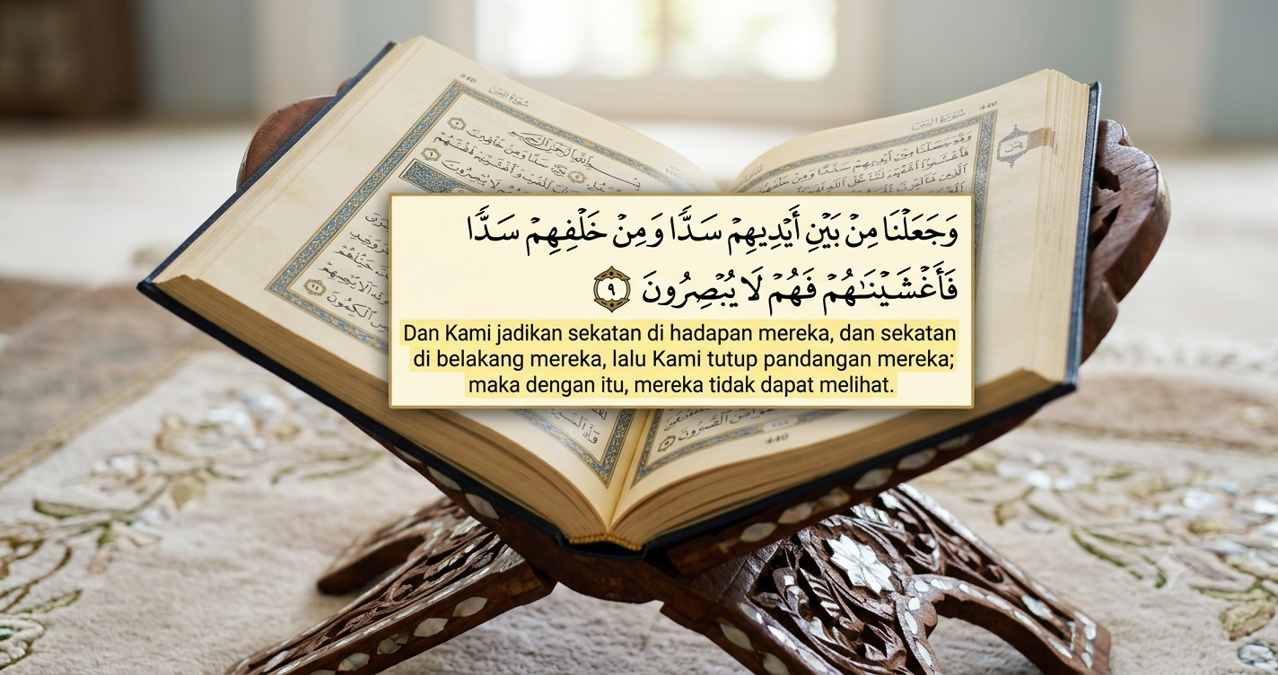 Surah Yasin Ayat 9 Antara Amalan Pendinding Diri Yang Diharuskan Islam, Ini Cara Mengamalkannya Dengan Betul
