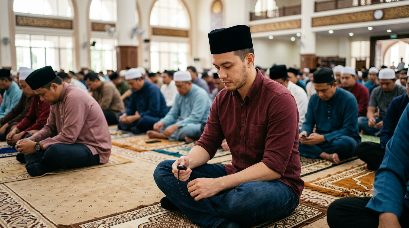 Adakah Berzikir Ketika Khutbah Jumaat Jejas Pahala Jumaat? Mufti Jelaskan Hukum & Adab Yang Perlu Dijaga