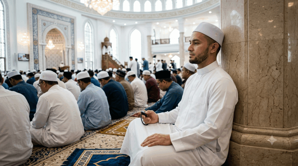 berzikir ketika khutbah
