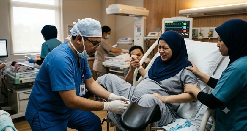 Isteri Bersalin Dibantu Doktor Lelaki, Adakah Suami Dayus? Mufti Jelaskan Hukum Sebenar Ketika Darurat