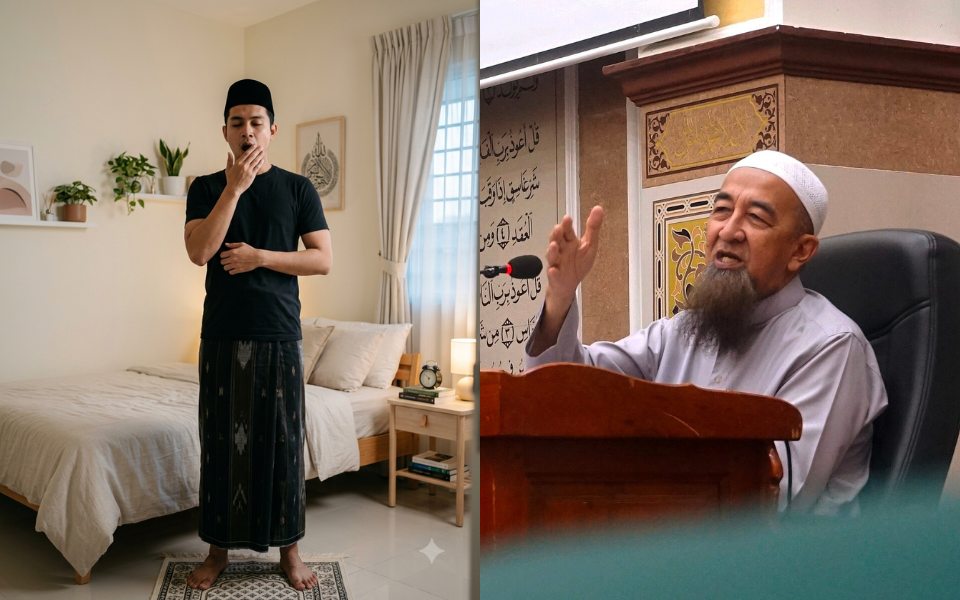 Menguap Ketika Solat, Batal Atau Tidak? UAI Jelaskan Adab Menutup Mulut & Kesalahan Ramai Umat Islam Lakukan Tanpa Sedar