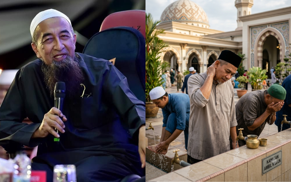 Perlu Ke Membasuh Tengkuk Ketika Wuduk? UAI Jelaskan Adakah Ia Sunnah Nabi SAW Atau Sekadar Amalan Biasa