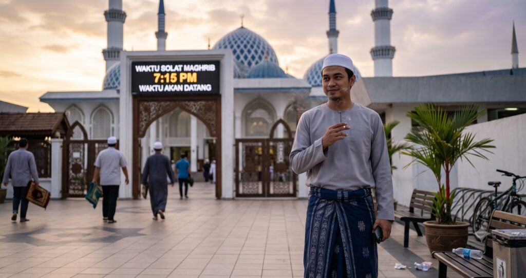 hisap rokok