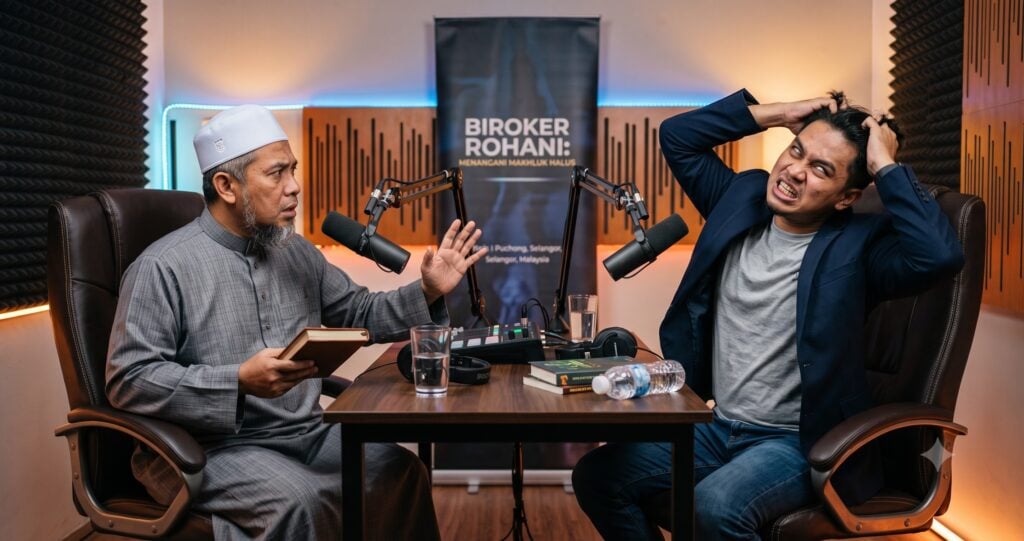 Perawat Bawa Barang Khurafat Ke Studio Podcast Hingga Hos Didakwa Dirasuk Jin, Ini Hukum Menurut Syarak