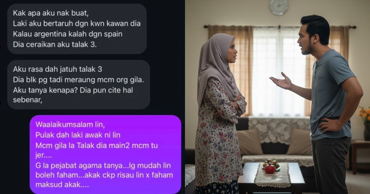 Padah Lafaz Cerai Sebab Bola, JAKIM Dedah Risiko Lafaz Taklik Selepas Argentina Kalah Piala Dunia 2026