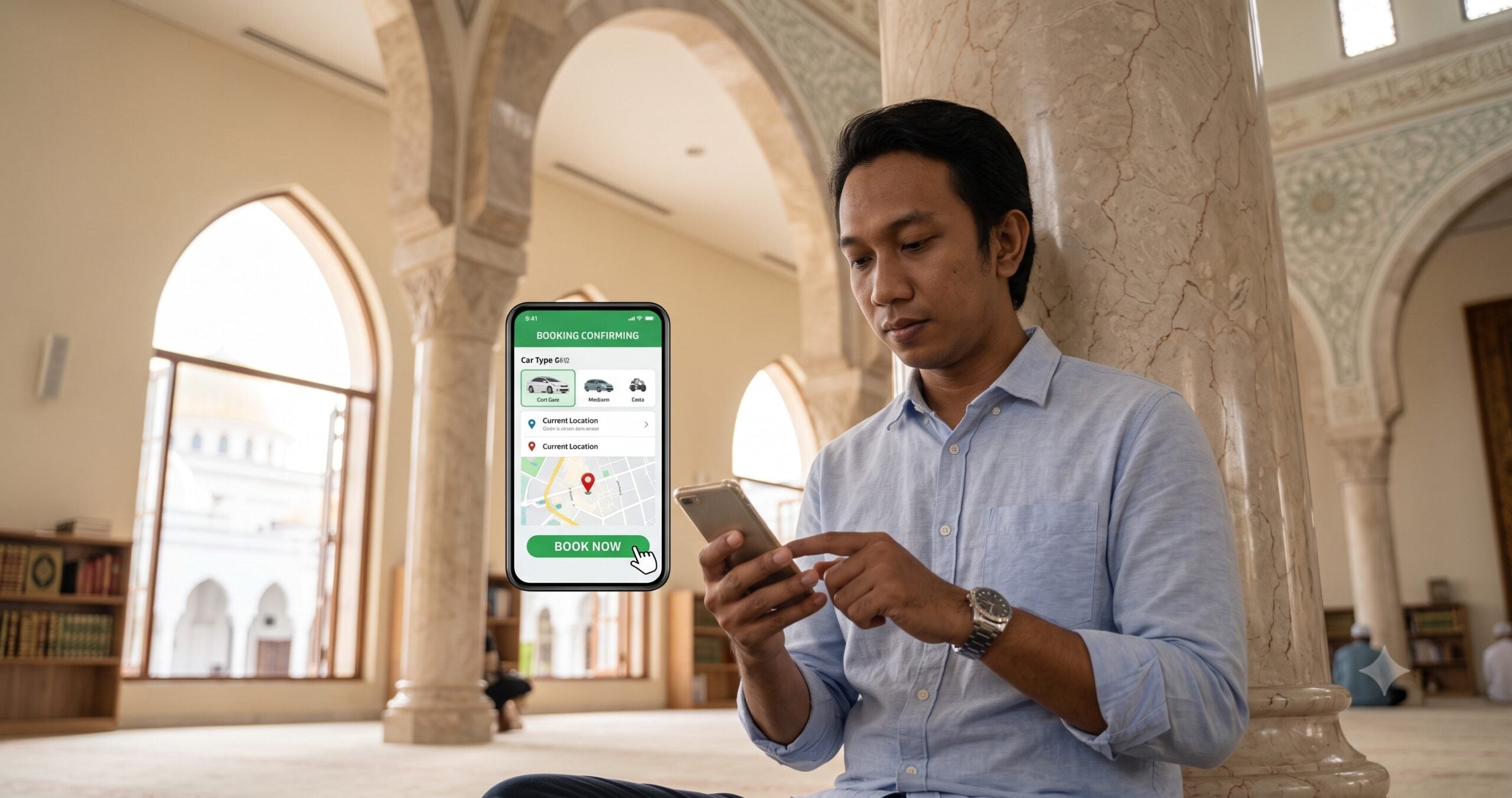 Boleh Ke Buat Transaksi Jual Beli Dalam Masjid Termasuk Tempah E-Hailing? Ini Hukum Yang Ramai Masih Keliru