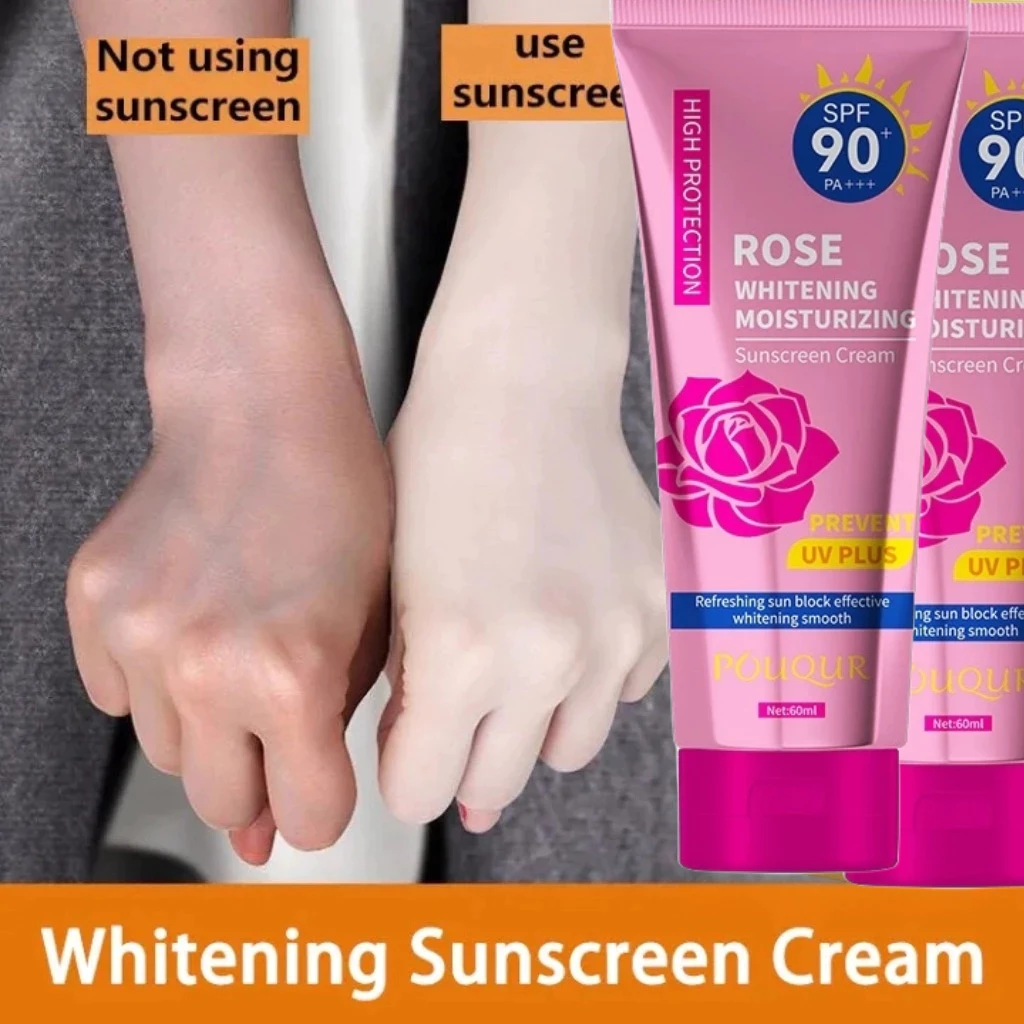 sunscreen tak melekit