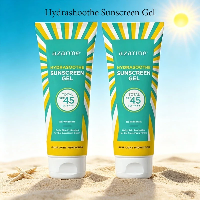 sunscreen tak melekit