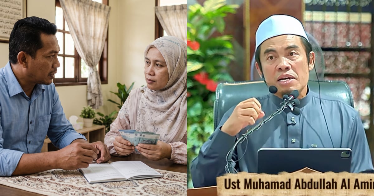 Tak Mampu Beri Nafkah Isteri? Ustaz Al-Amin Jelaskan 2 Pilihan Yang Wajib Dilakukan Oleh Setiap Suami