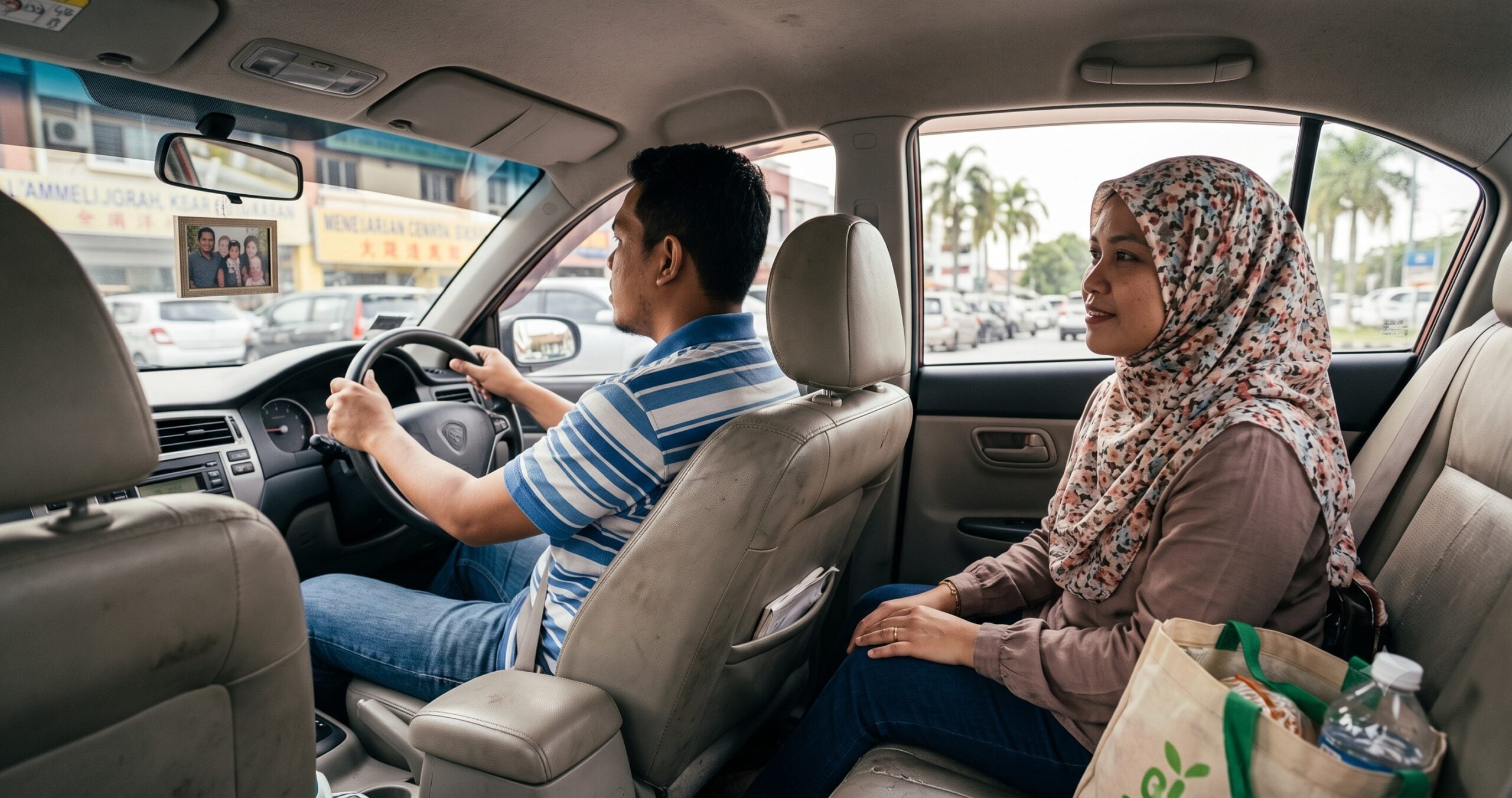Apa Hukum Naik Grab Dengan Pemandu Bukan Mahram? Mufti Jelaskan Bila Ia Tidak Dianggap Khalwat