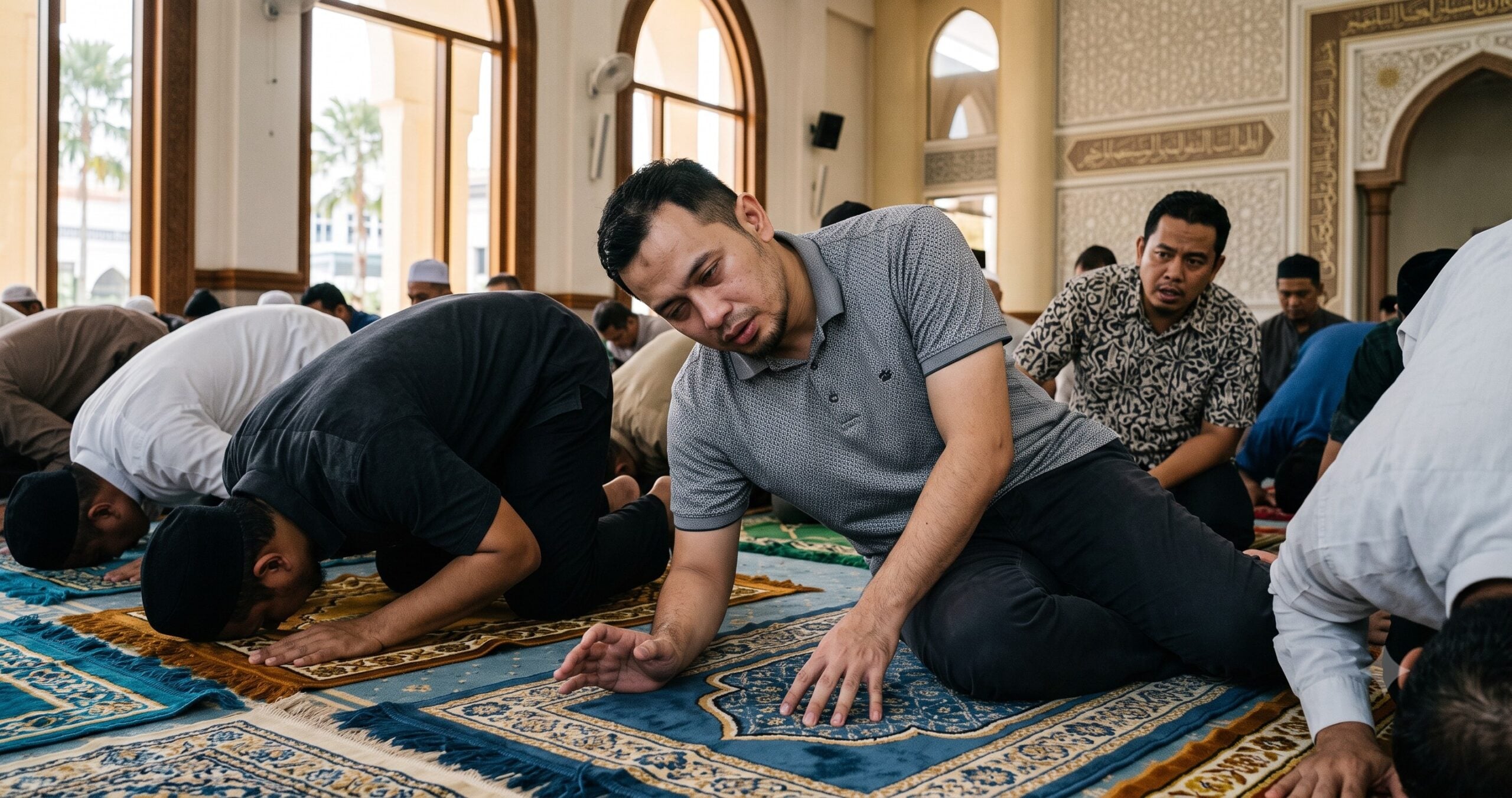 Mata Gelap & Rasa Nak Pitam Ketika Solat, Boleh Ke Berhenti? Ini Cara Keluar Daripada Solat Menurut Syarak