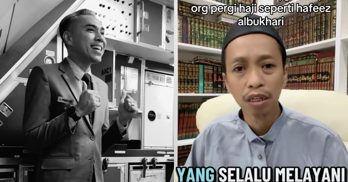 Pemergian Pramugara MAS Hafeez Al-Bukhary Undang Sebak, PU Salman Kongsi 2 Ganjaran Besar Berkhidmat Kepada Jemaah Haji