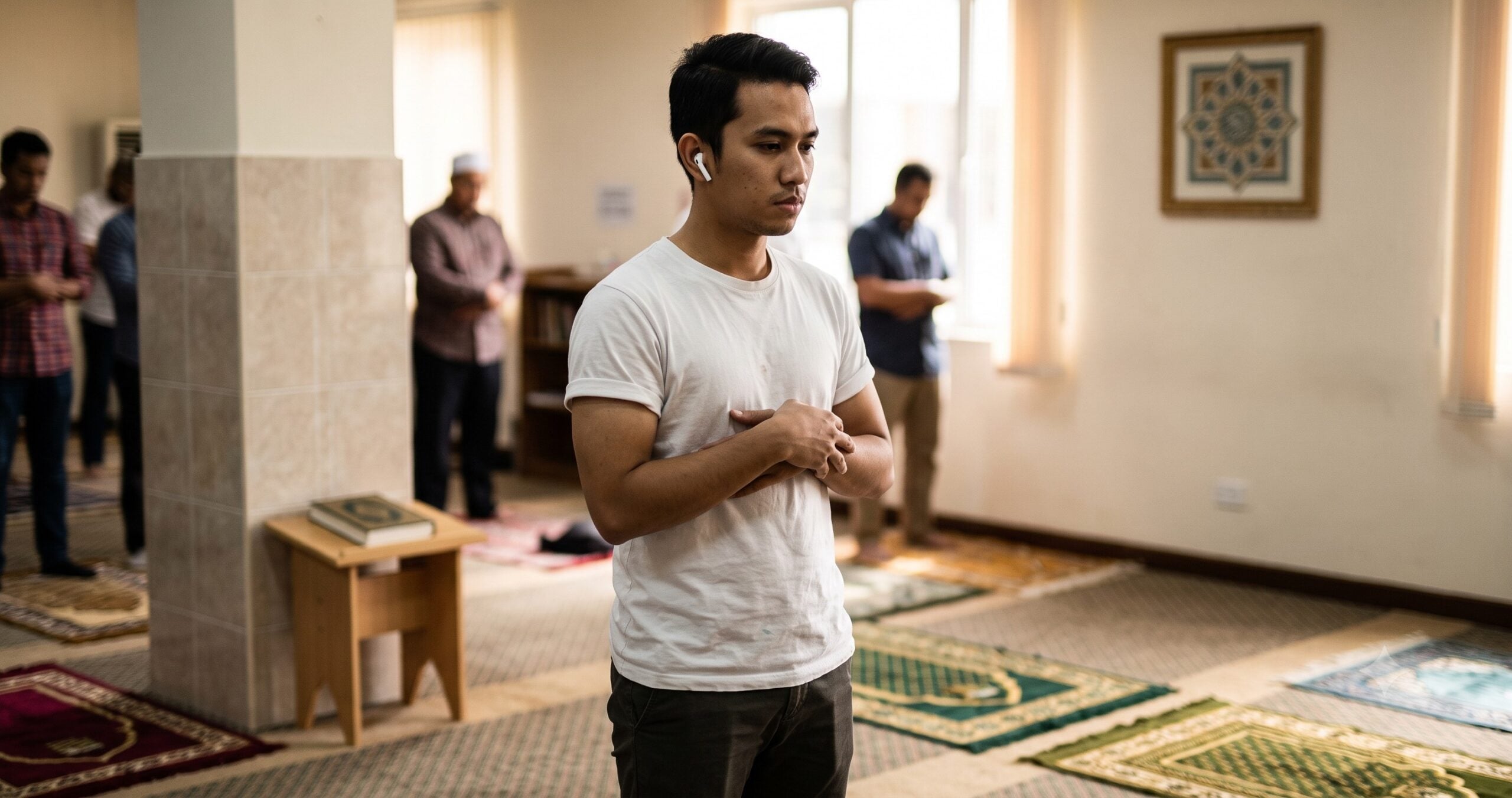 Boleh Ke Solat Guna ‘Earphone Noise Cancellation’ Untuk Lebih Khusyuk? Ini Hukum & Syarat Yang Ramai Tak Tahu