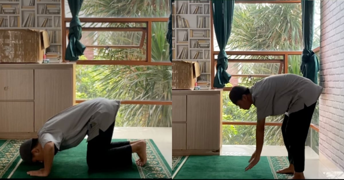 Lutut Atau Telapak Tangan Dulu Mencecah Lantai Ketika Turun Sujud? Ramai Buat Kesilapan Ini Ketika Solat