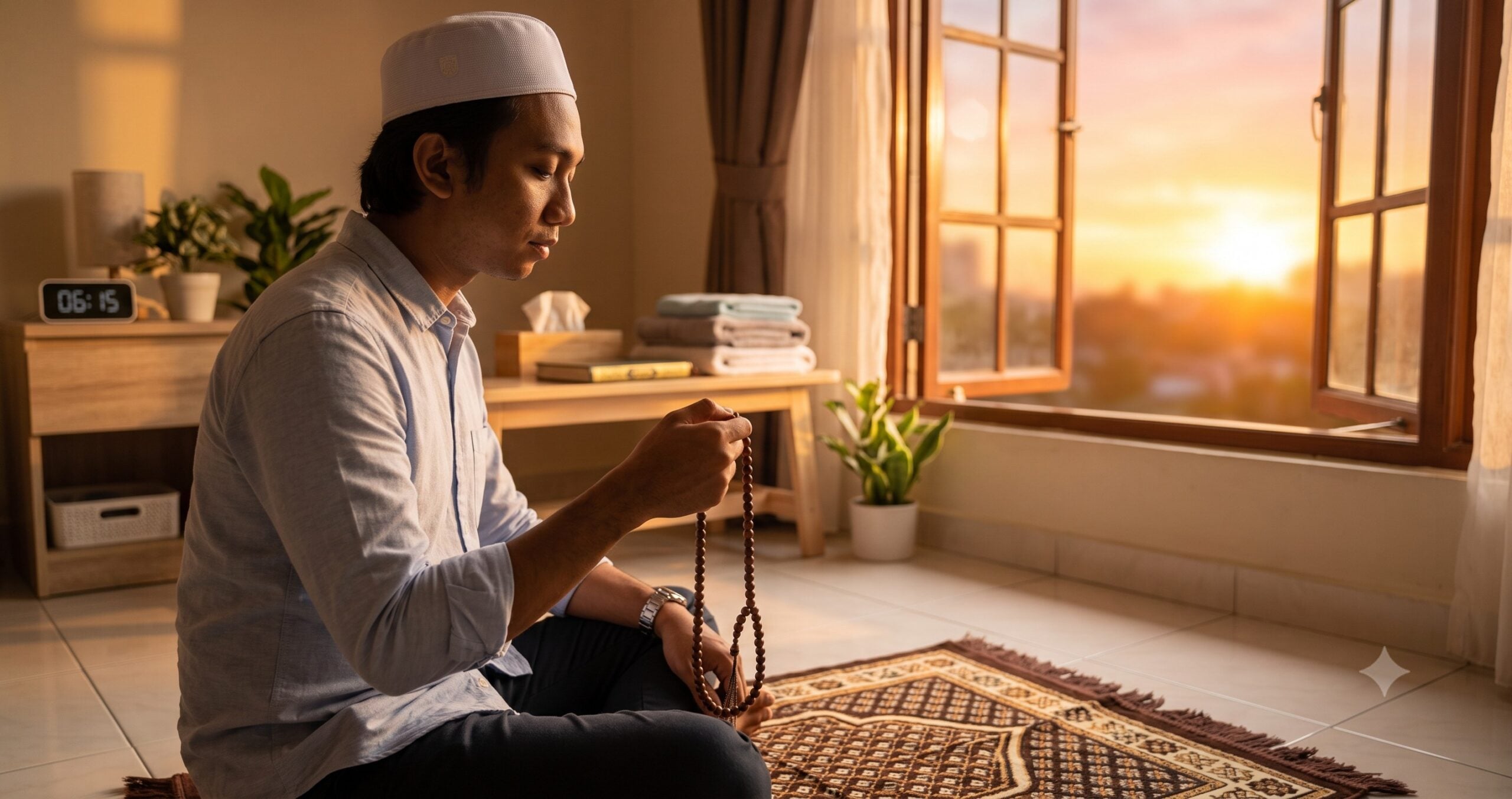 4 Wirid Ringkas Selepas Subuh, Punca Pembuka Rezeki & Perlindungan Sepanjang Hari