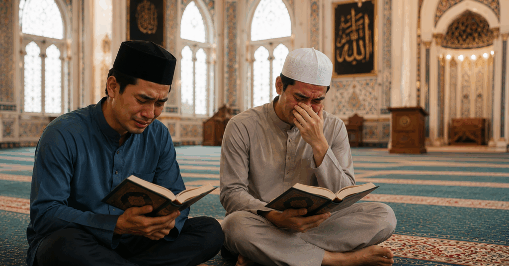 menangis ketika baca al-Quran