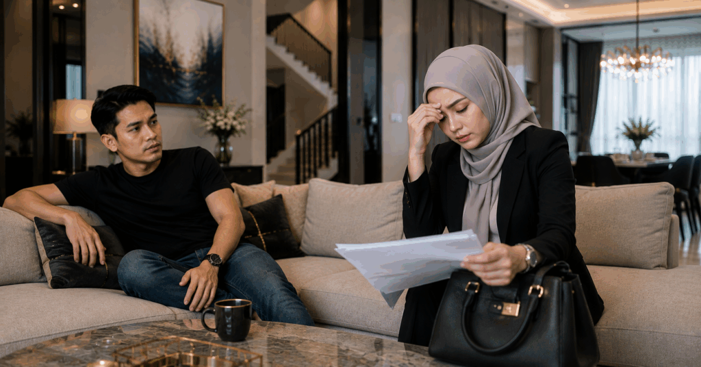 suami ambil duit isteri