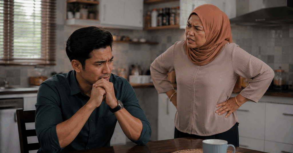 ibu suruh cerai