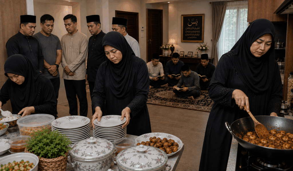 Kenduri Arwah Selepas Pengebumian, Perlu Ke Keluarga Si Mati Sediakan Makanan Untuk Tetamu? Mufti Jelaskan Hukumnya