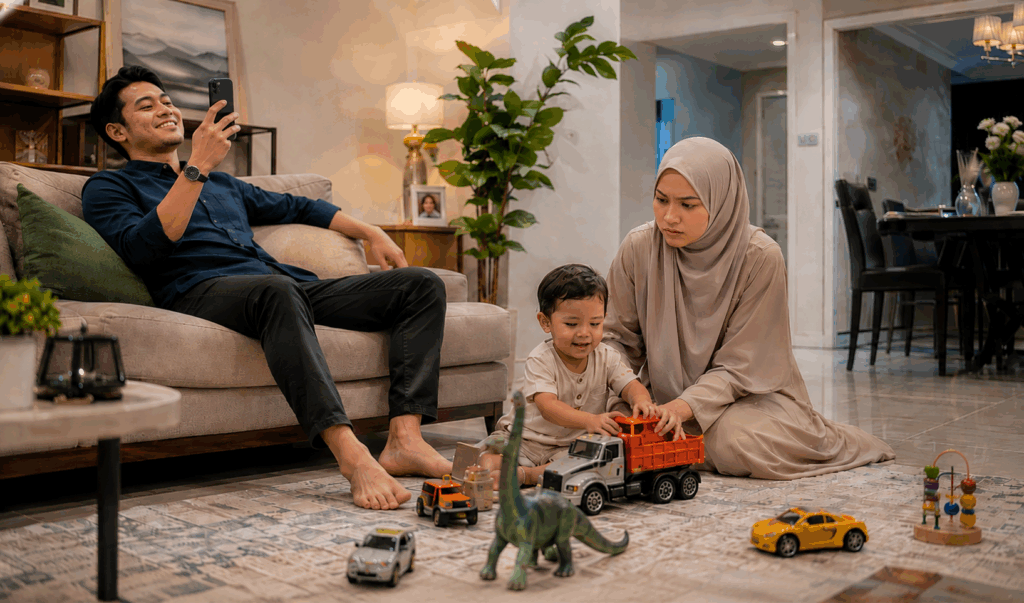 suami tengok perempuan