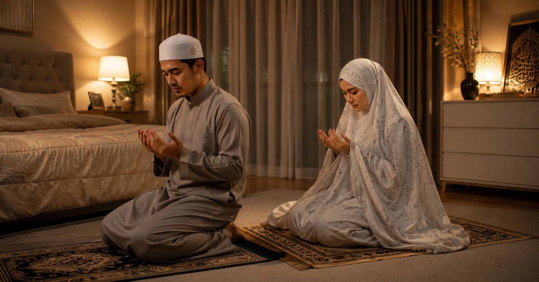 Benarkah Suami Kejut Isteri Untuk Solat Malam Dijanjikan Rahmat & Ganjaran Allah SWT? Mufti Jelaskan Status Hadis Sebenar