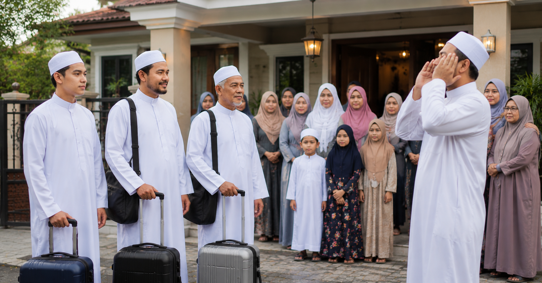 Azan Ketika Hantar Musafir, Sunnah Atau Adat Melayu? Ulama Mazhab Syafie Jelaskan Bila Ia Dianjurkan