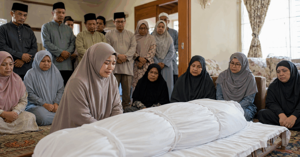 cium jenazah