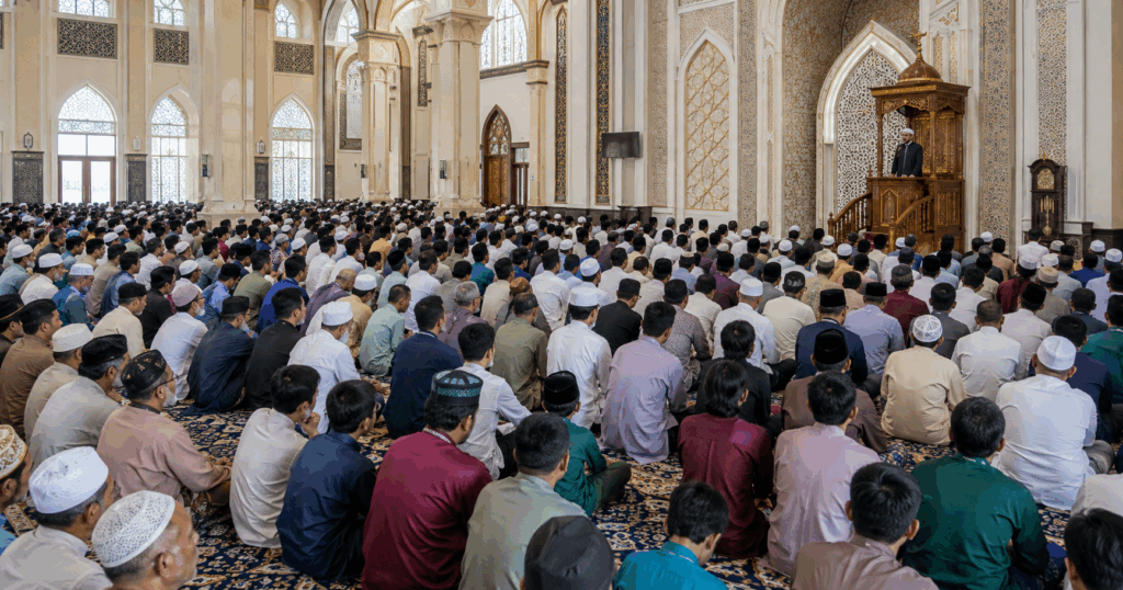 WhatsApp ketika khutbah