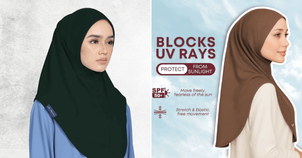 Mahu Bermain Pickleball Tapi Nak Kekal Selesa & Tutup Aurat? Ini 4 Pilihan Tudung Sukan Untuk Muslimah