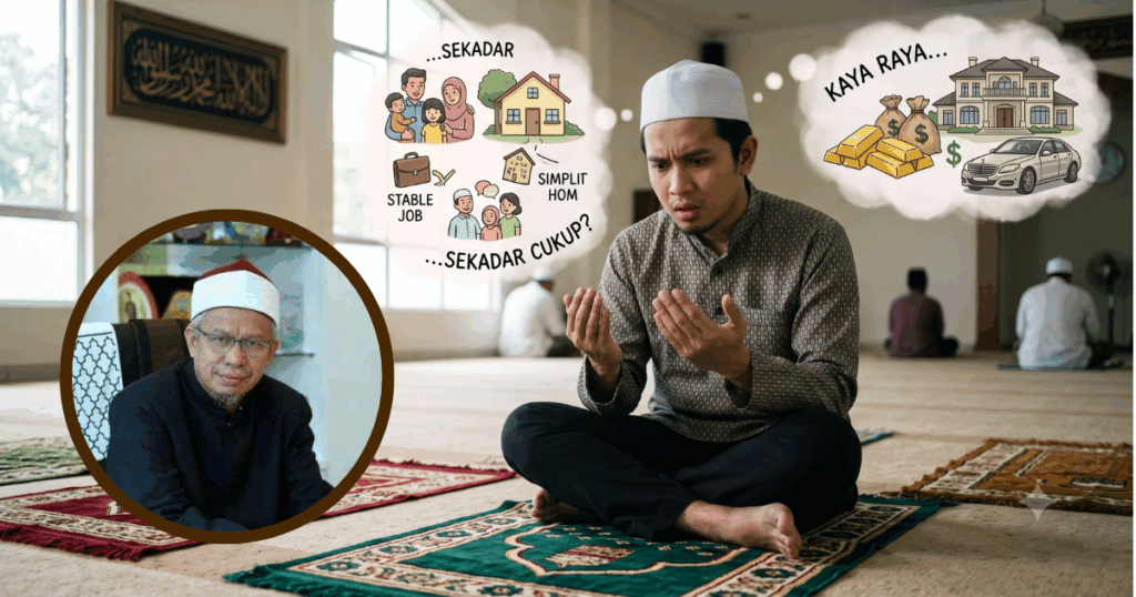 Berdoa Minta Kaya Atau Sekadar Cukupkan Rezeki? Dr Zulkifli Jelaskan Mana Satu Lebih Afdal Menurut Islam