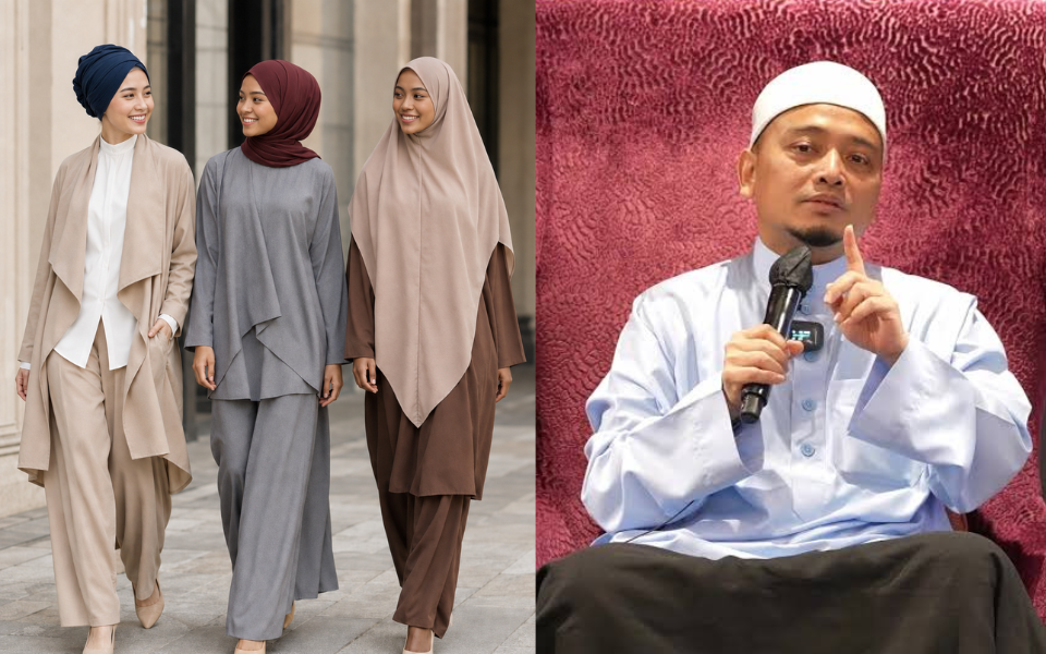 Bukan Sekadar Menutup Rambut, Ustaz Wadi Annuar Kongsi 3 Jenis Gaya Tudung Yang Tidak Memenuhi Tuntutan Hijab Menurut Syarak