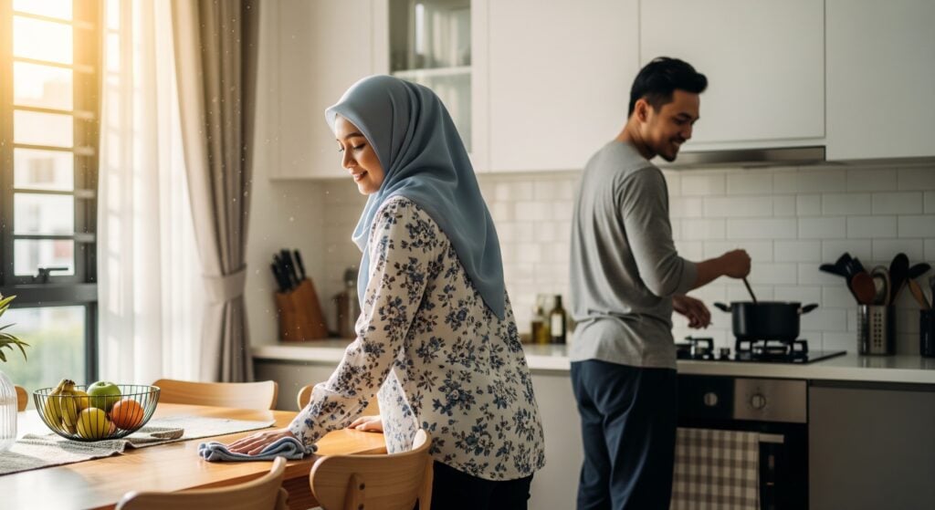 Mengemas Rumah & Memasak Tanggungjawab Suami Atau Isteri? Mufti Jelaskan Siapa Patut Galas Tugas Ini