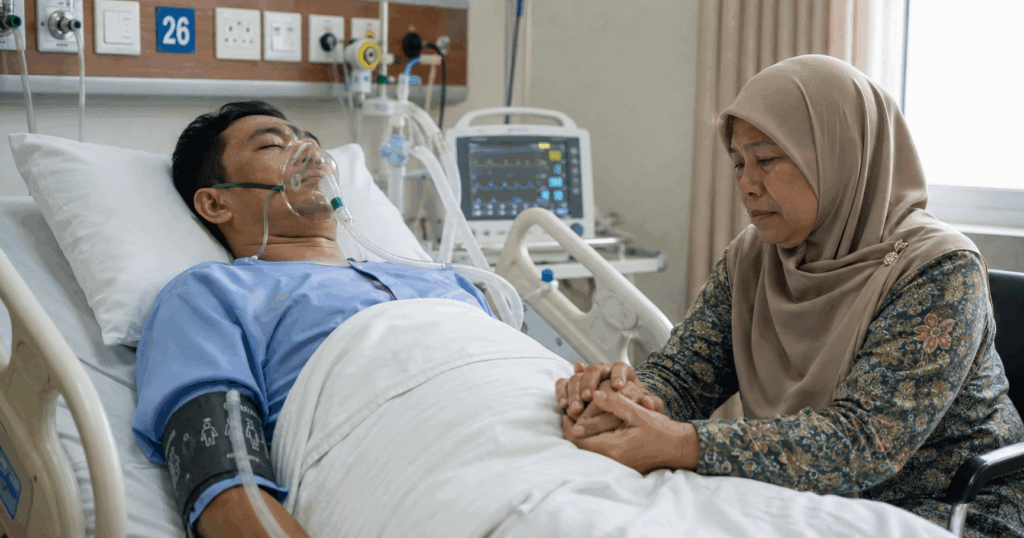 ada solat selepas koma