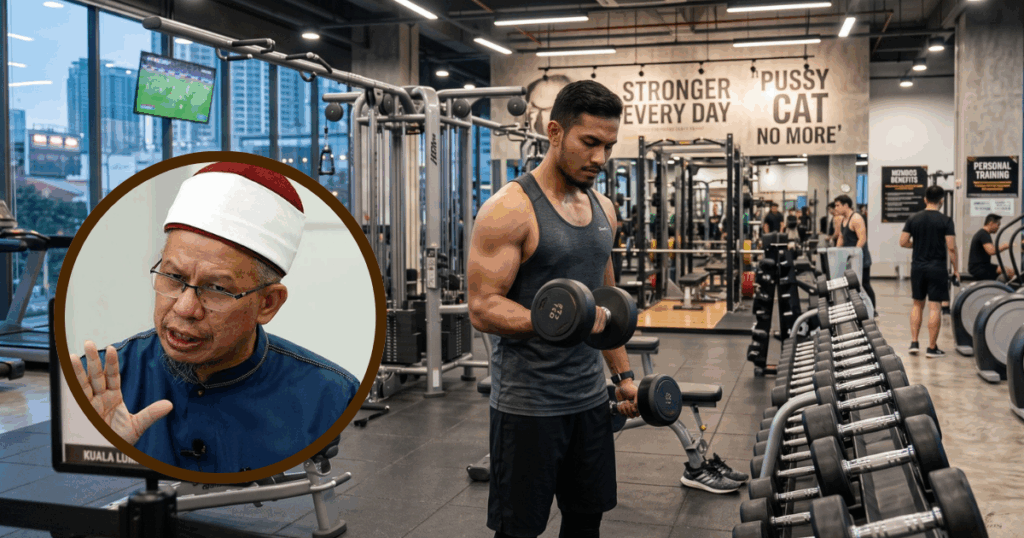 Lelaki Buat Video ‘Fitness’ Tak Pakai Baju, Berdosa Ke? Dr Zulkifli Jelaskan Hukum Tayang Badan