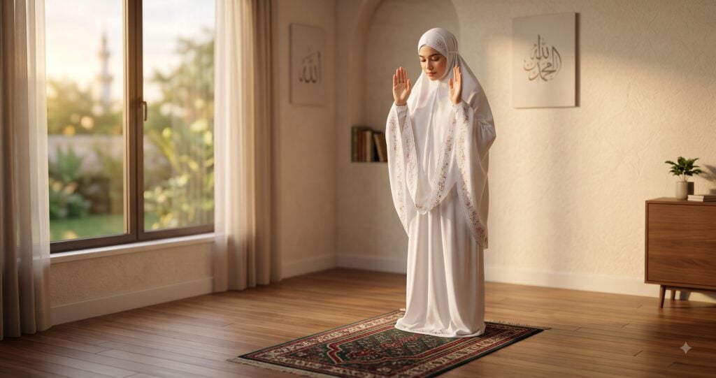 Boleh Ke Solat Pakai Telekung Tapi Baju Di Dalam Tidak Tutup Aurat? Mufti Jelaskan Hukum & Syarat Sah Solat