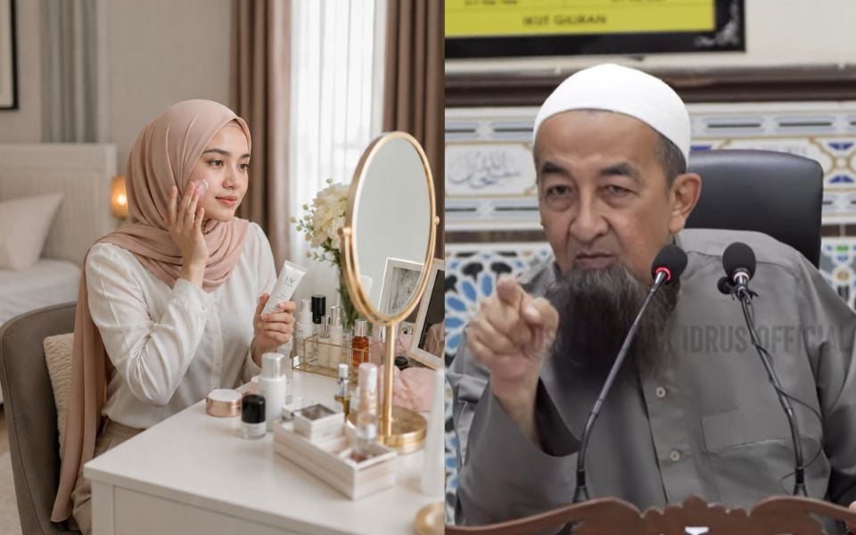 Betul Ke ‘Sunscreen’ Kalis Air Halang Wuduk? Ustaz Azhar Idrus Jelaskan Bila Ia Wajib Dibersihkan