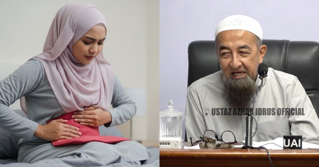Ustaz Azhar Idrus Kongsi 10 Perkara Haram Dilakukan Wanita Ketika Haid, Tapi 2 Jadi Halal Selepas Darah Kering