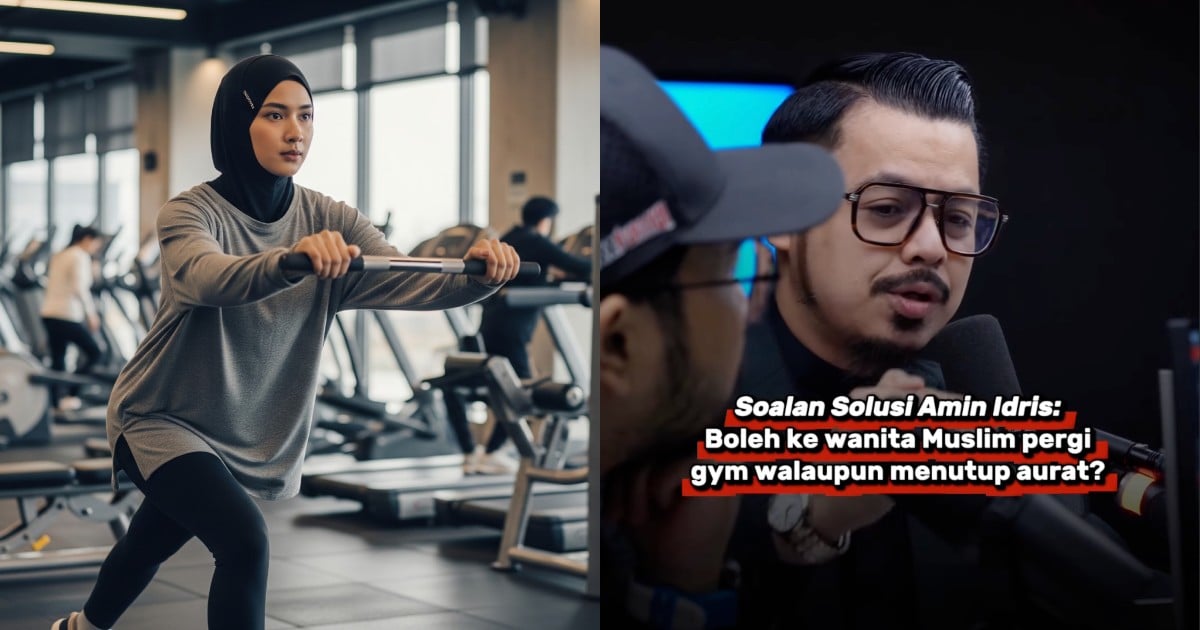Boleh Ke Wanita Muslim Pergi Gym Walaupun Menjaga Aurat? Amin Idris Kongsi Syarat Agar Selari Dengan Syariat Islam