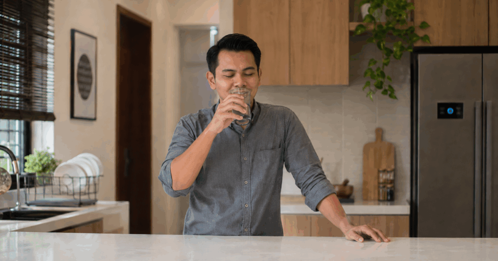 selepas minum